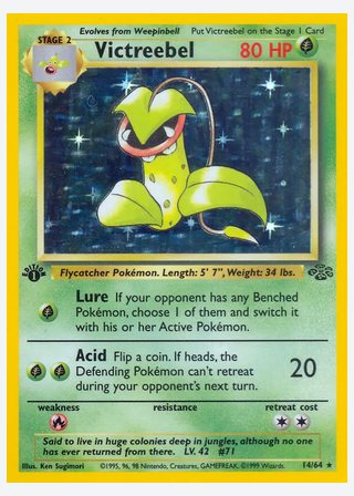 Victreebel — catalogusbeeld