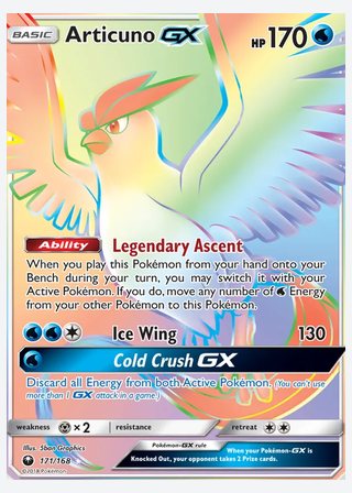 Articuno GX — catalogusbeeld