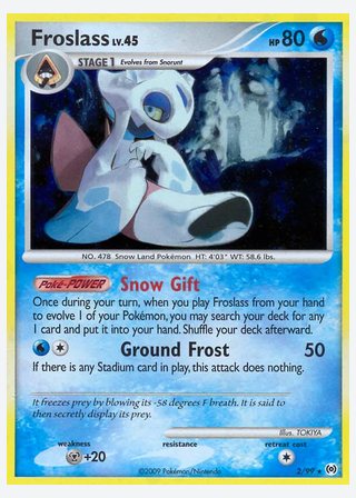 Froslass — catalogusbeeld