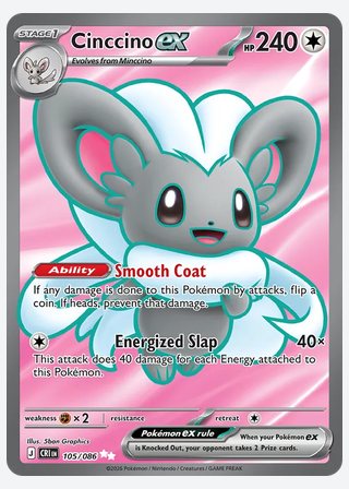 Cinccino ex — catalogusbeeld