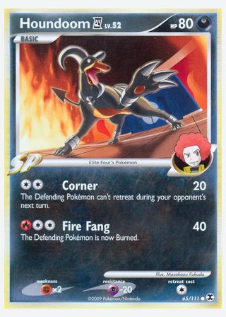 Houndoom E4 — catalogusbeeld