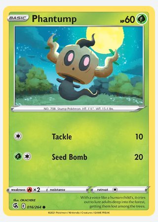 Phantump — catalogusbeeld