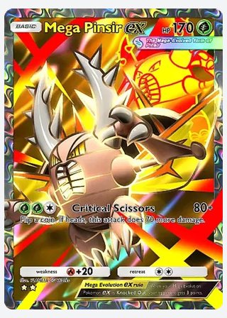 Mega Pinsir ex — catalogusbeeld