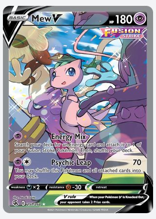 Mew V — catalogusbeeld