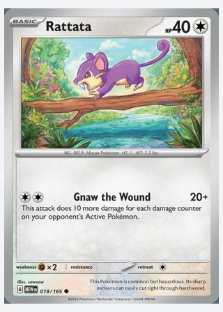 Rattata — catalogusbeeld