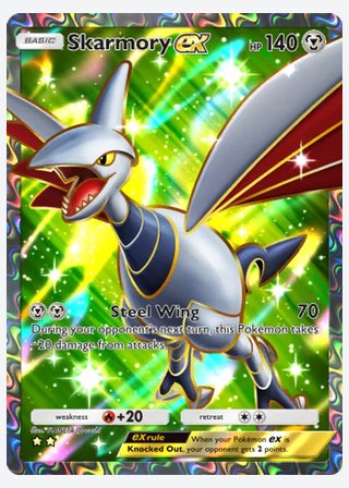 Skarmory ex — catalogusbeeld