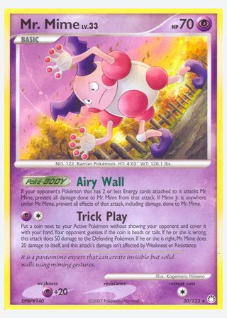Mr. Mime — catalogusbeeld