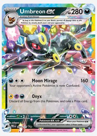 Umbreon ex — catalogusbeeld