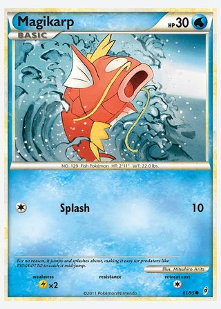 Magikarp — catalogusbeeld