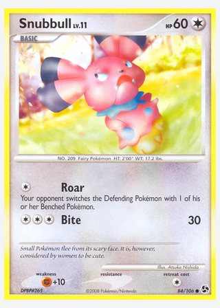 Snubbull — catalogusbeeld