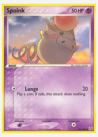 Spoink — catalogusbeeld