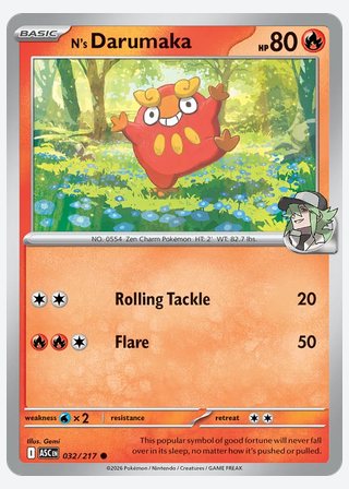 N's Darumaka — catalogusbeeld