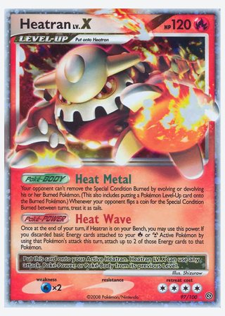 Heatran — catalogusbeeld