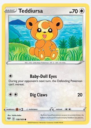 Teddiursa — catalogusbeeld