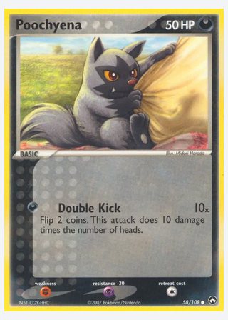 Poochyena — catalogusbeeld