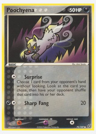 Poochyena — catalogusbeeld