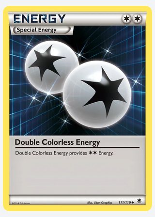 Double Colorless Energy — catalogusbeeld