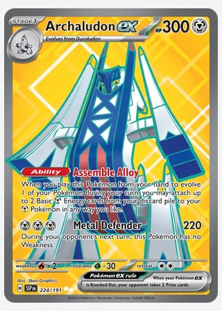 Archaludon ex — catalogusbeeld
