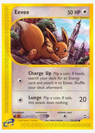 Eevee — catalogusbeeld