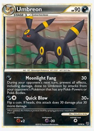 Umbreon — catalogusbeeld