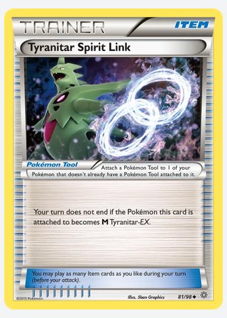 Tyranitar Spirit Link — catalogusbeeld