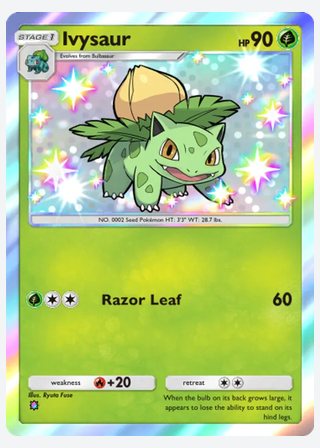 Ivysaur — catalogusbeeld