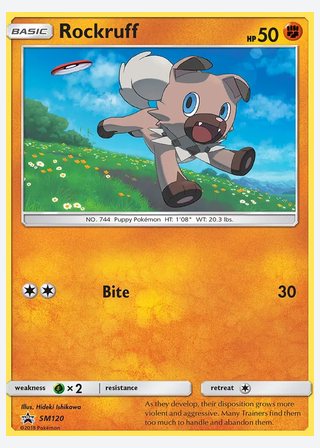 Rockruff — catalogusbeeld