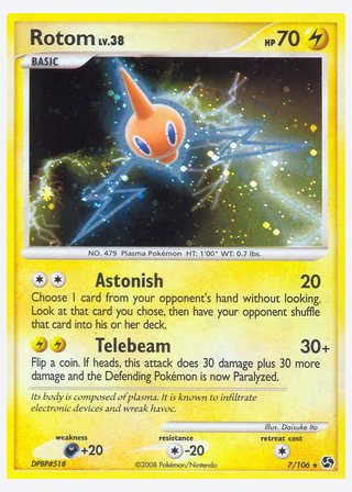 Rotom — catalogusbeeld