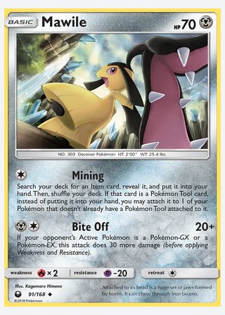 Mawile — catalogusbeeld