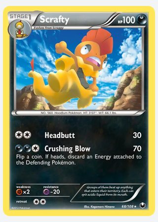 Scrafty — catalogusbeeld