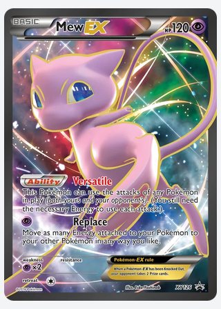 Mew EX — catalogusbeeld