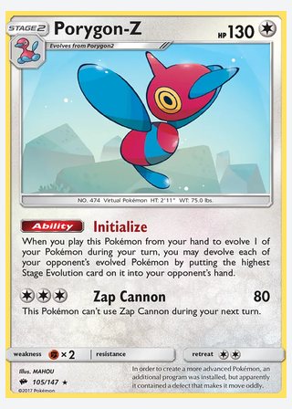 Porygon-Z — catalogusbeeld
