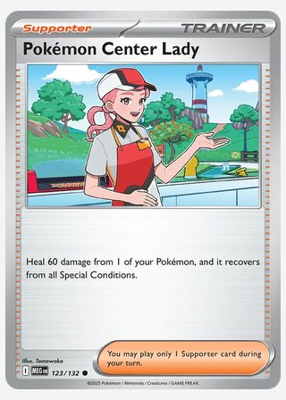 Pokémon Center Lady — catalogusbeeld