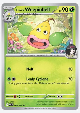 Erika's Weepinbell — catalogusbeeld