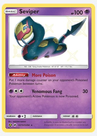 Seviper — catalogusbeeld