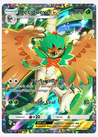 Decidueye ex — catalogusbeeld