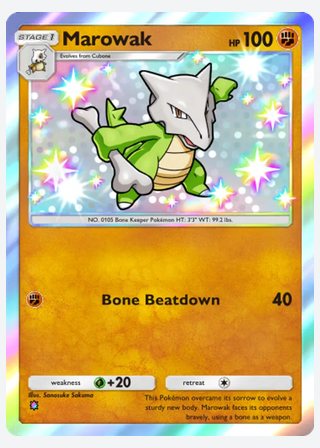 Marowak — catalogusbeeld