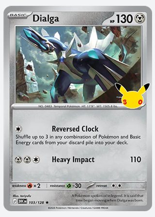Dialga — catalogusbeeld