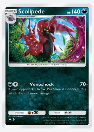 Scolipede — catalogusbeeld