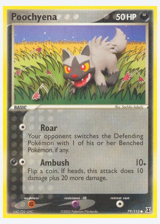 Poochyena — catalogusbeeld