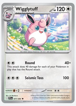 Wigglytuff — catalogusbeeld