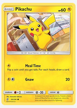 Pikachu — catalogusbeeld