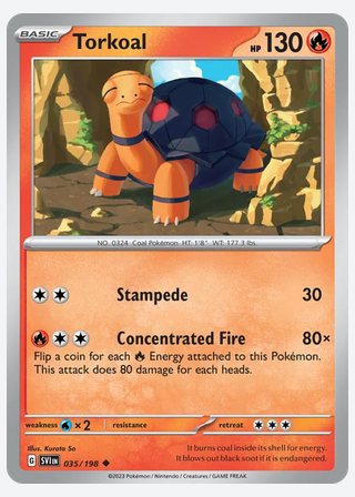 Torkoal — catalogusbeeld