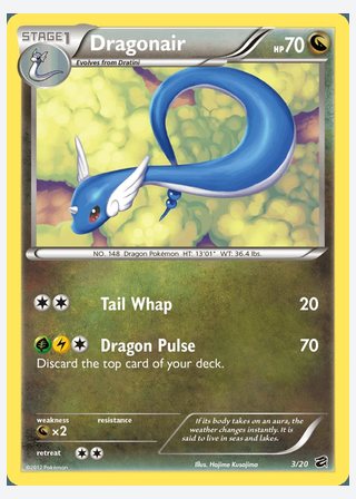 Dragonair — catalogusbeeld
