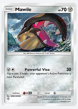 Mawile — catalogusbeeld