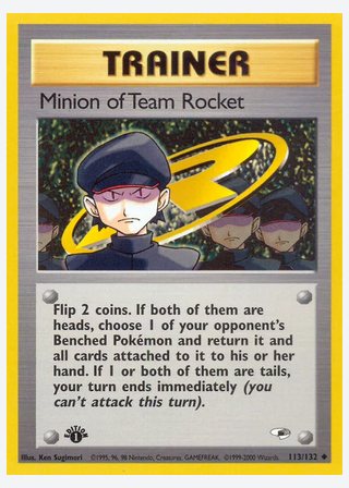 Minion of Team Rocket — catalogusbeeld