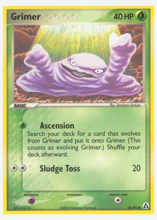 Grimer — catalogusbeeld