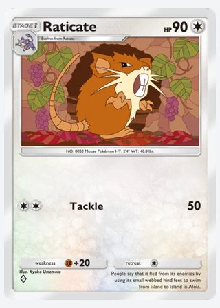 Raticate — catalogusbeeld