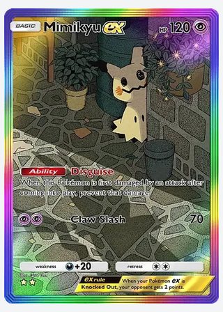 Mimikyu ex — catalogusbeeld