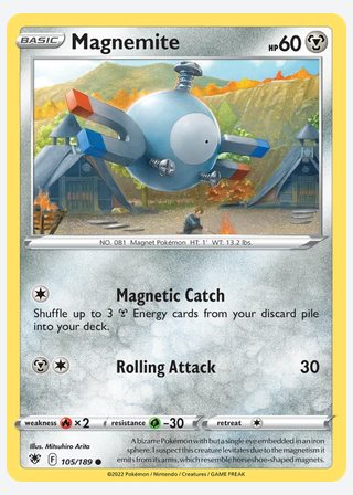 Magnemite — catalogusbeeld